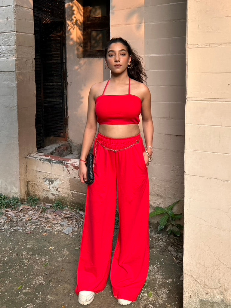 Cherry Red Multipurpose Top SET