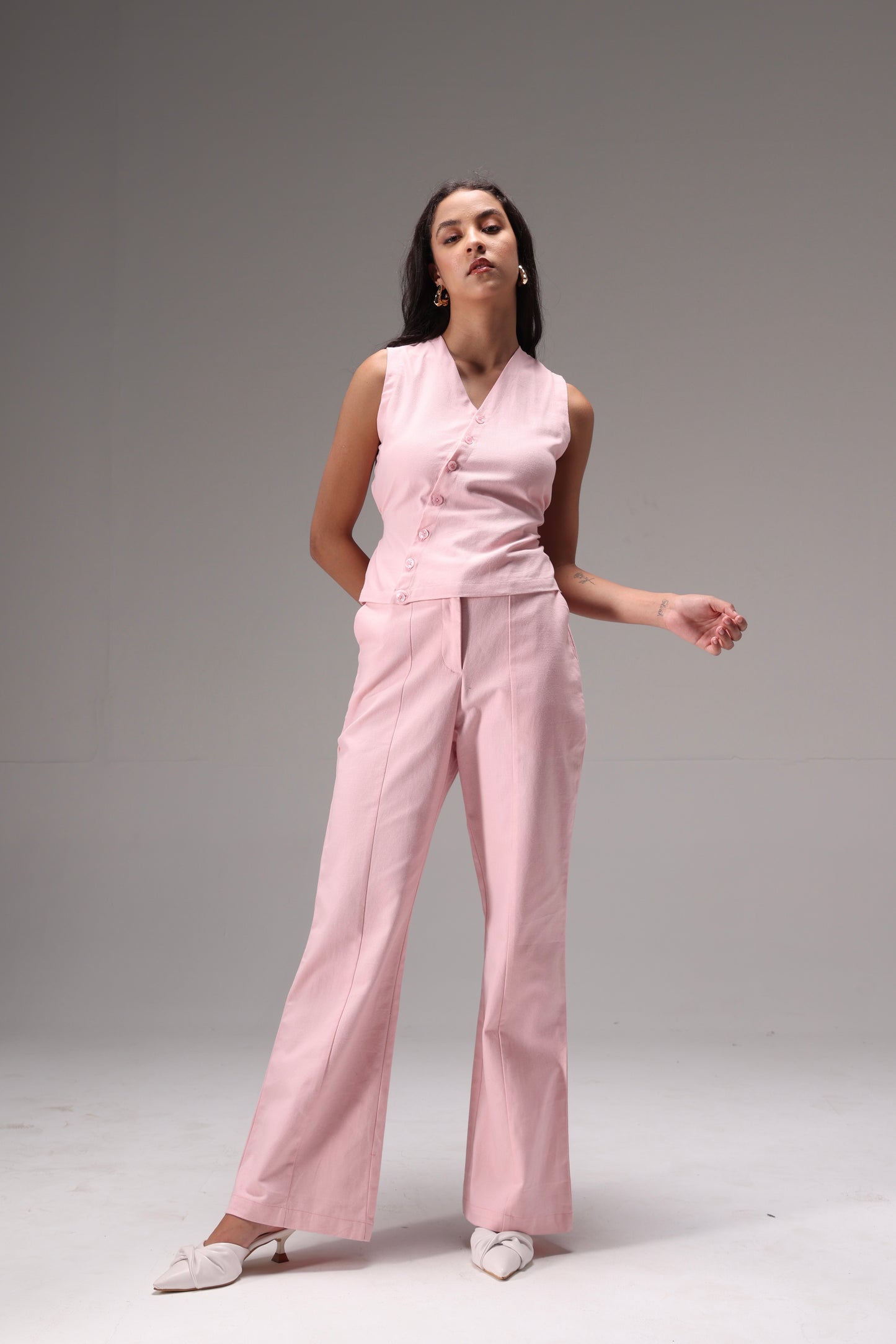 The Power Waistcoat Cotton Duck Set