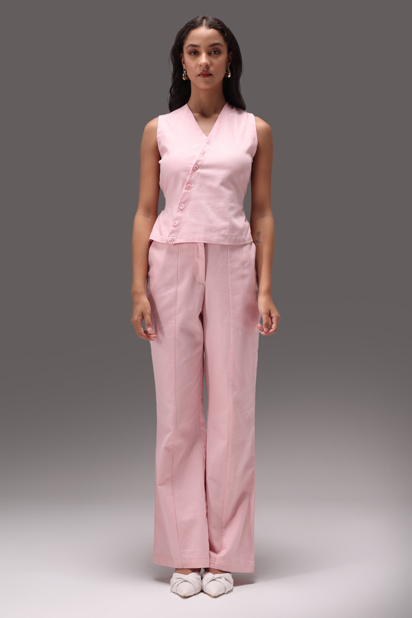 The Power Waistcoat Cotton Duck Set