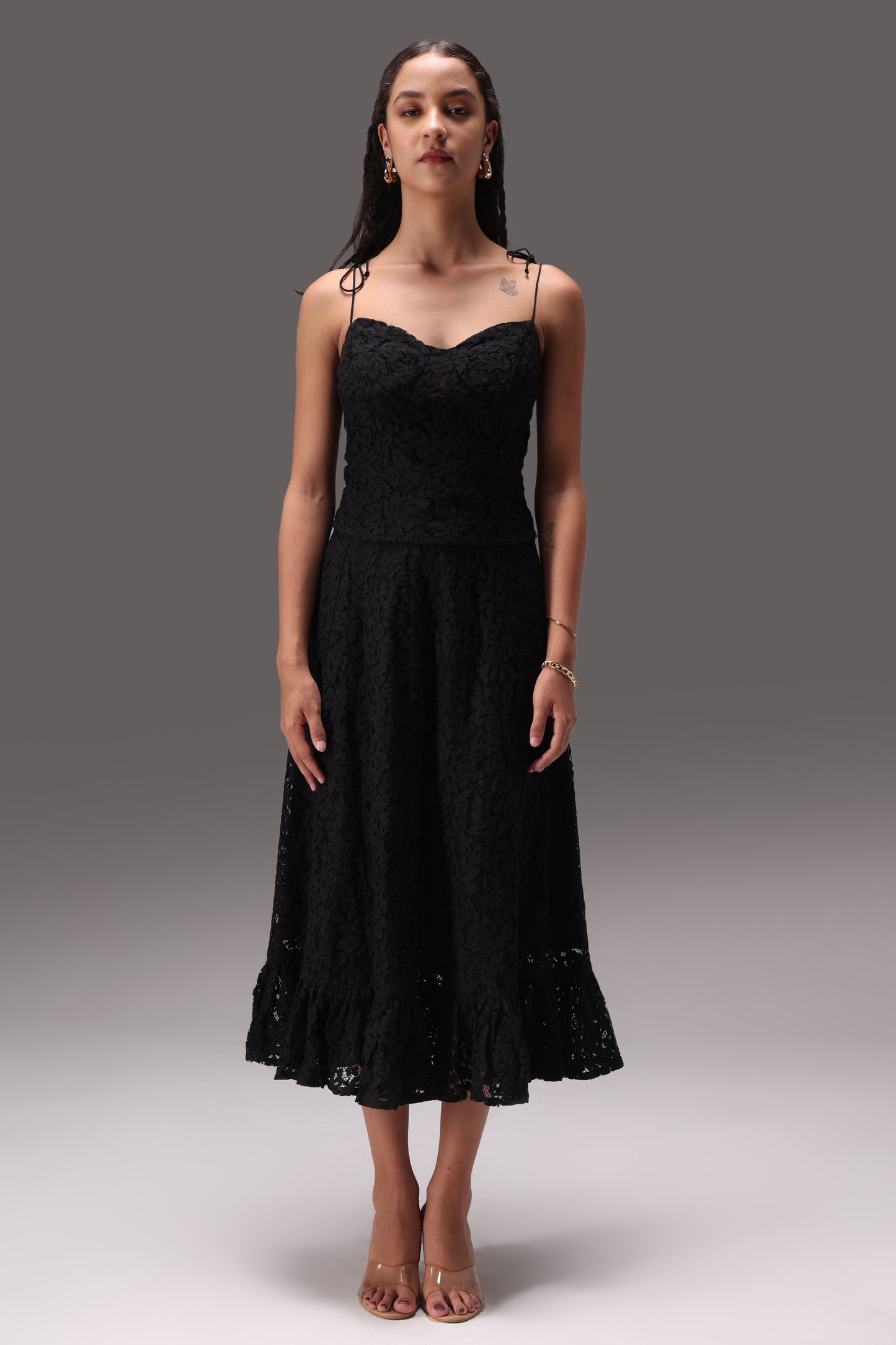 Midnight Lace Set