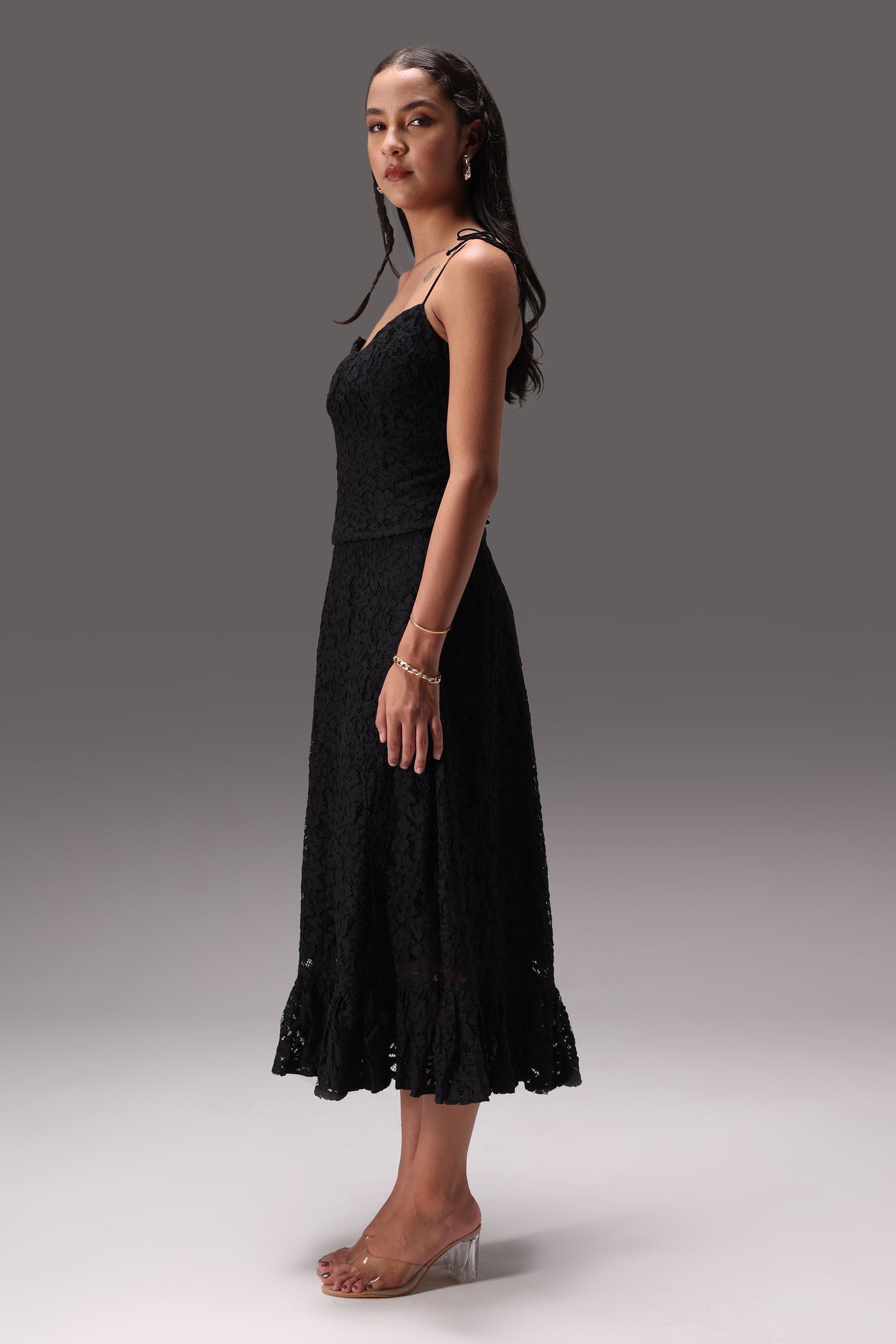 Midnight Lace Set