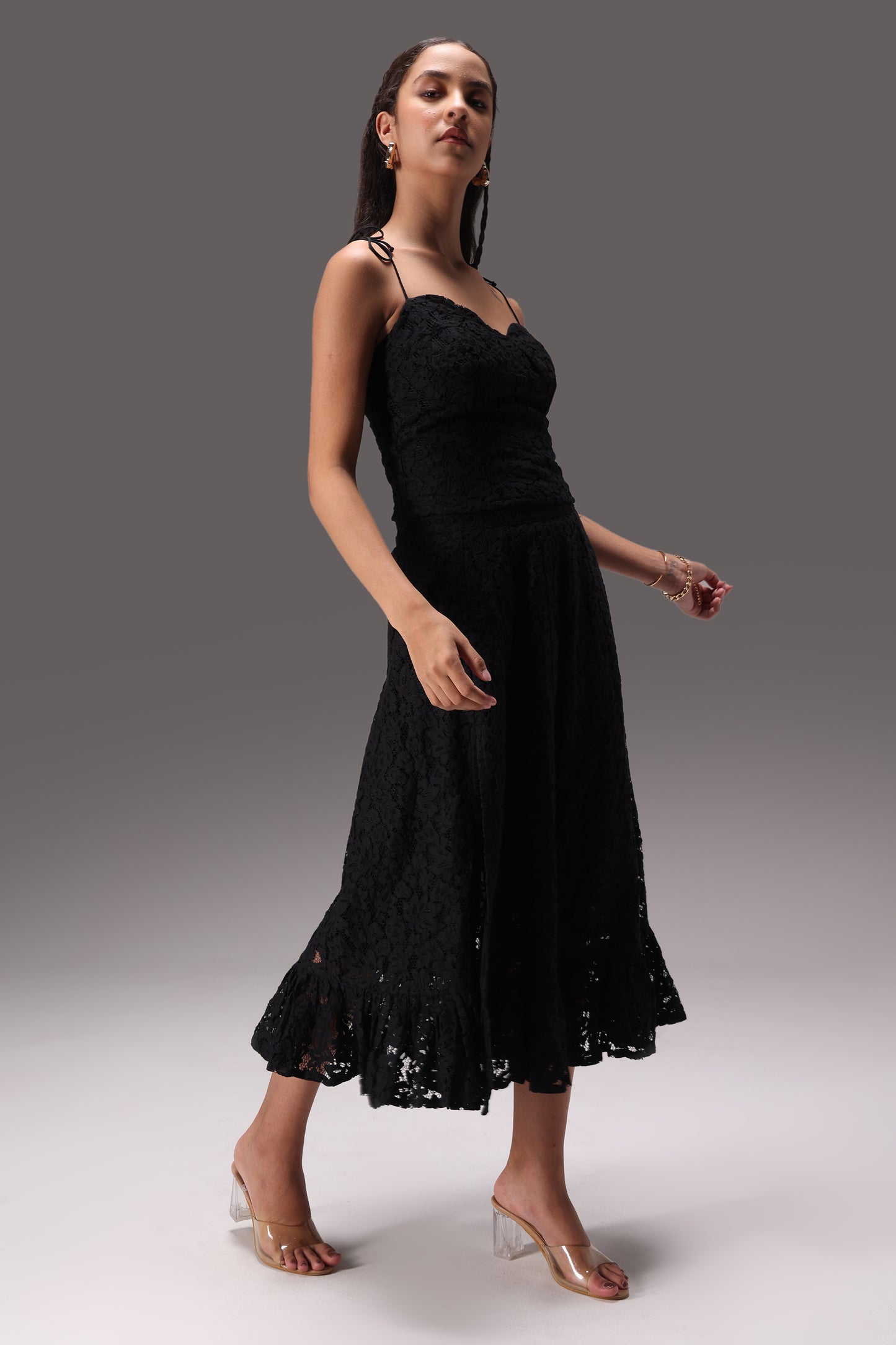Midnight Lace Set