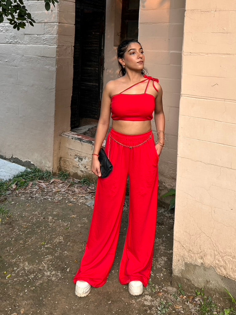 Cherry Red Multipurpose Top SET