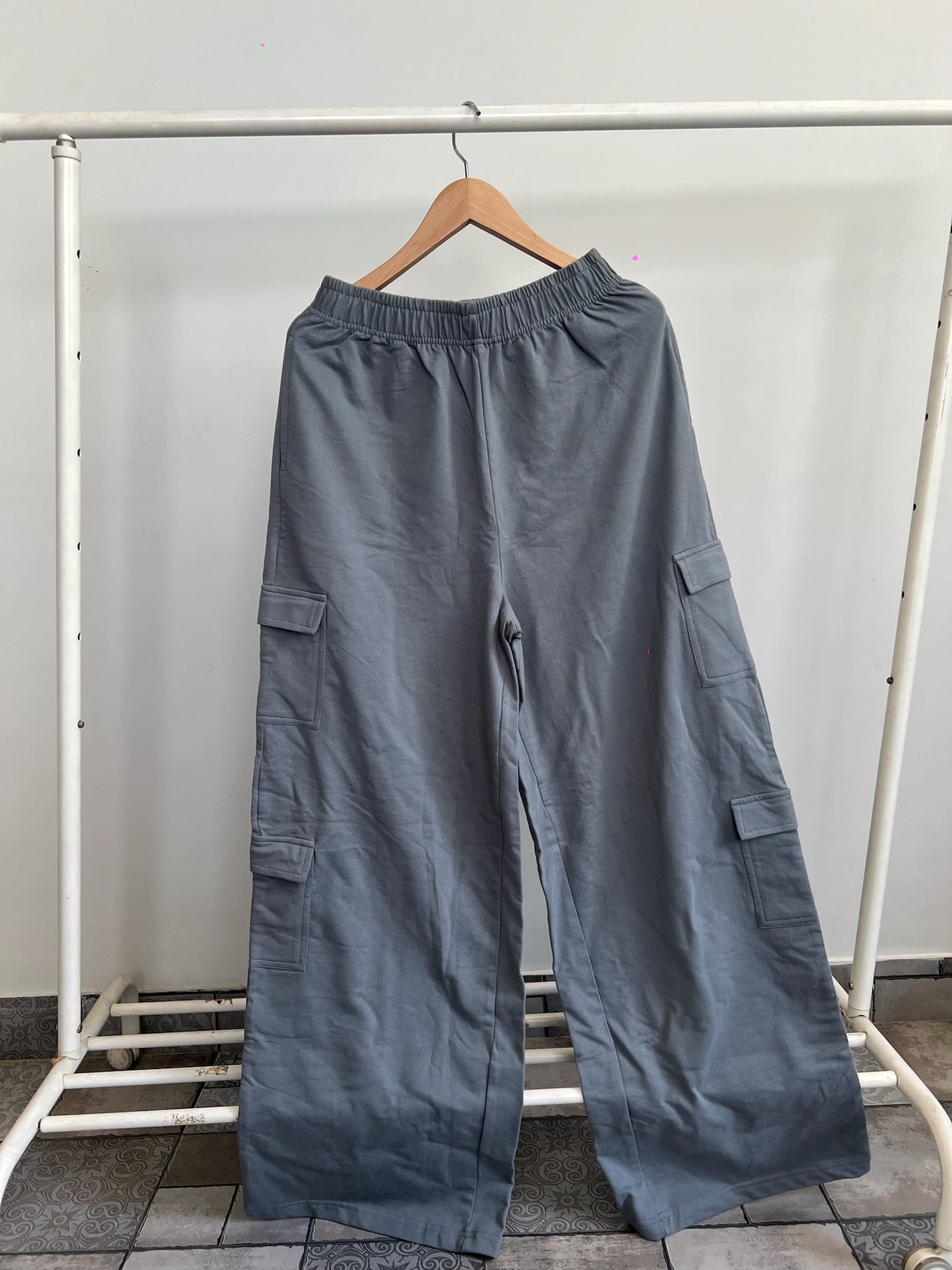 Grey French Terry CARGO ONLY ( available)