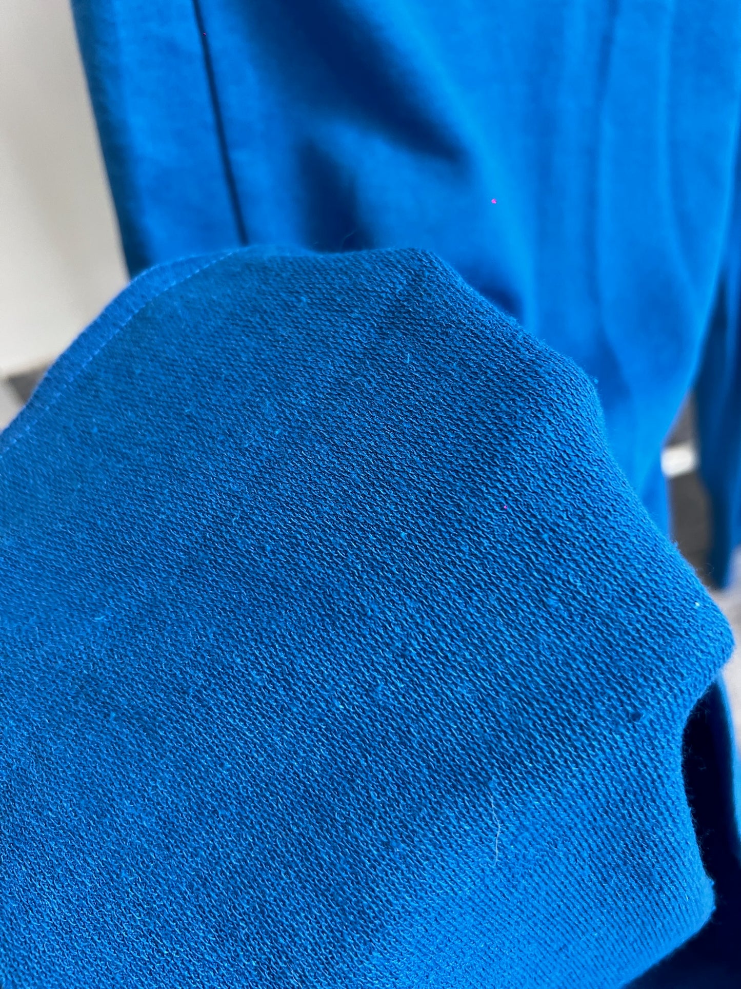 Electric blue French Terry PANTS ONLY