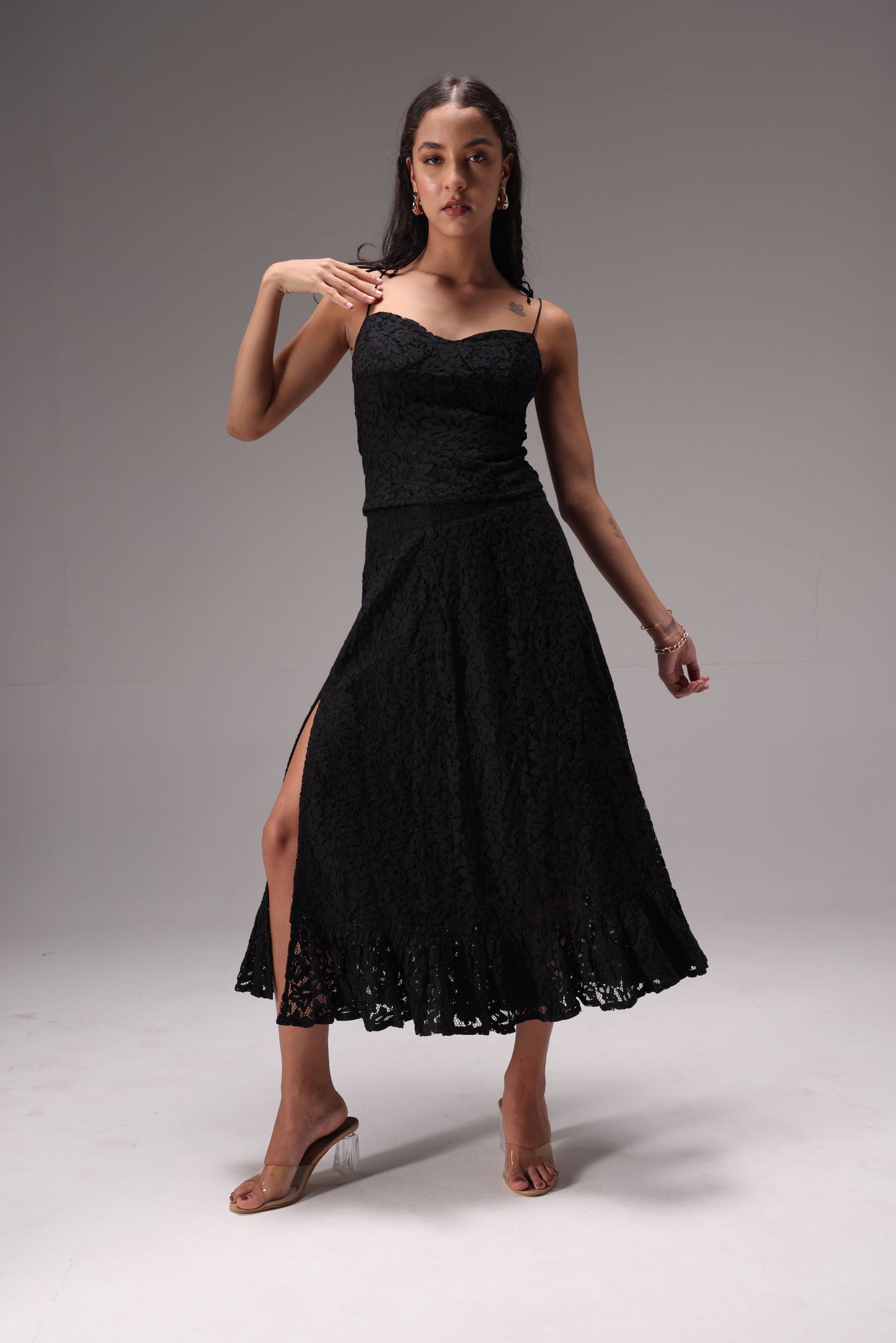 Midnight Lace Set