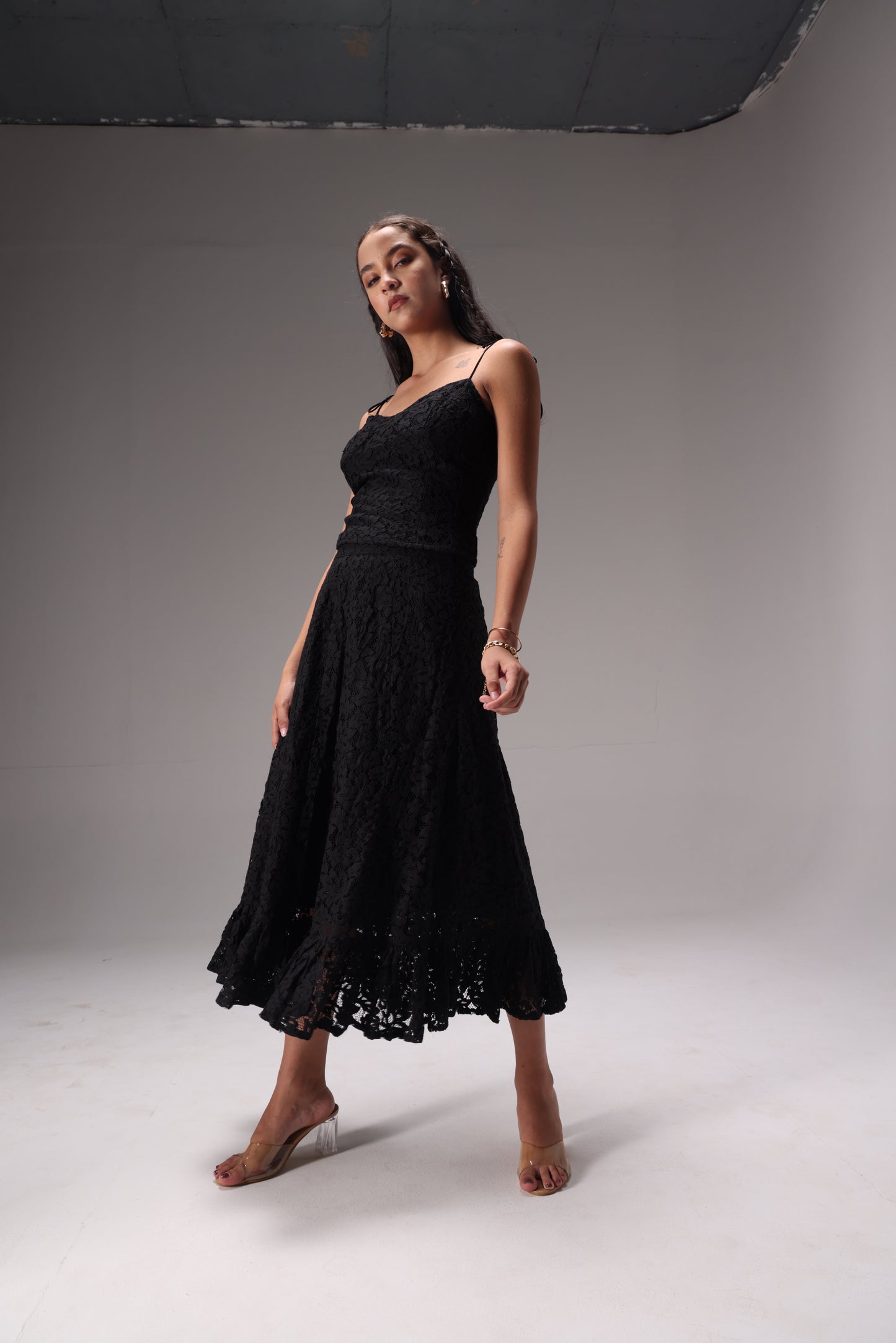 Midnight Lace Set