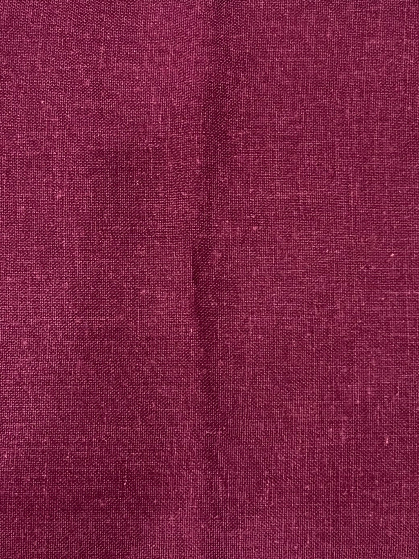 Wine Cotton Linen Ruched Halter Top & Pants Set