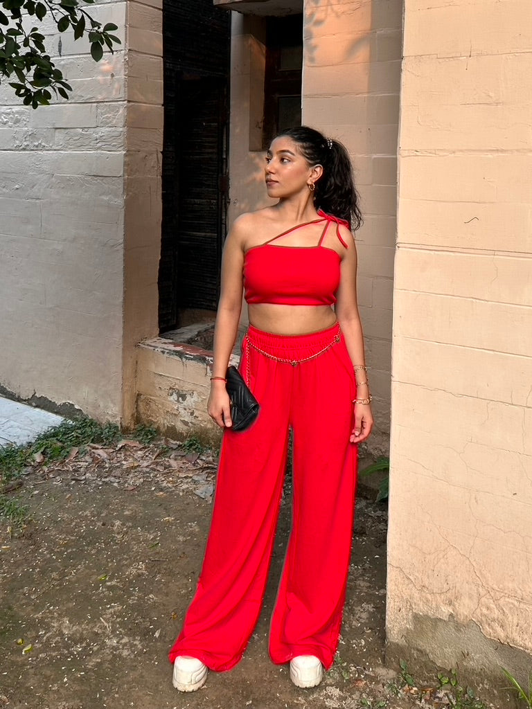 Cherry Red Multipurpose Top SET