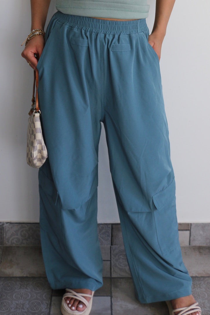 Ice Blue Contrast Parachute Set