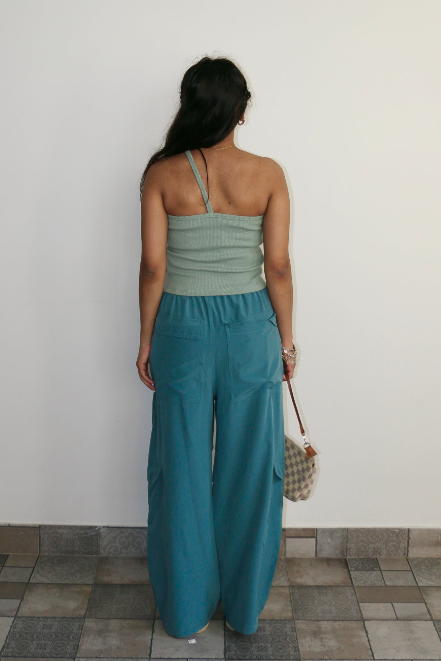 Ice Blue Contrast Parachute Set