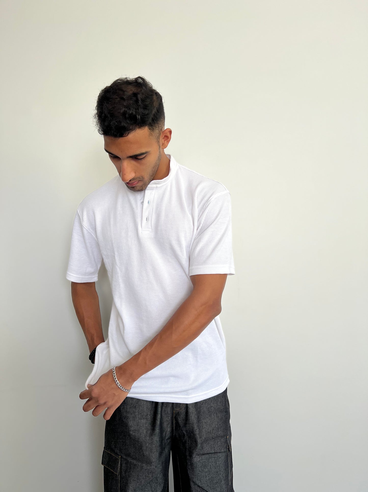 Men Waffle Tshirt