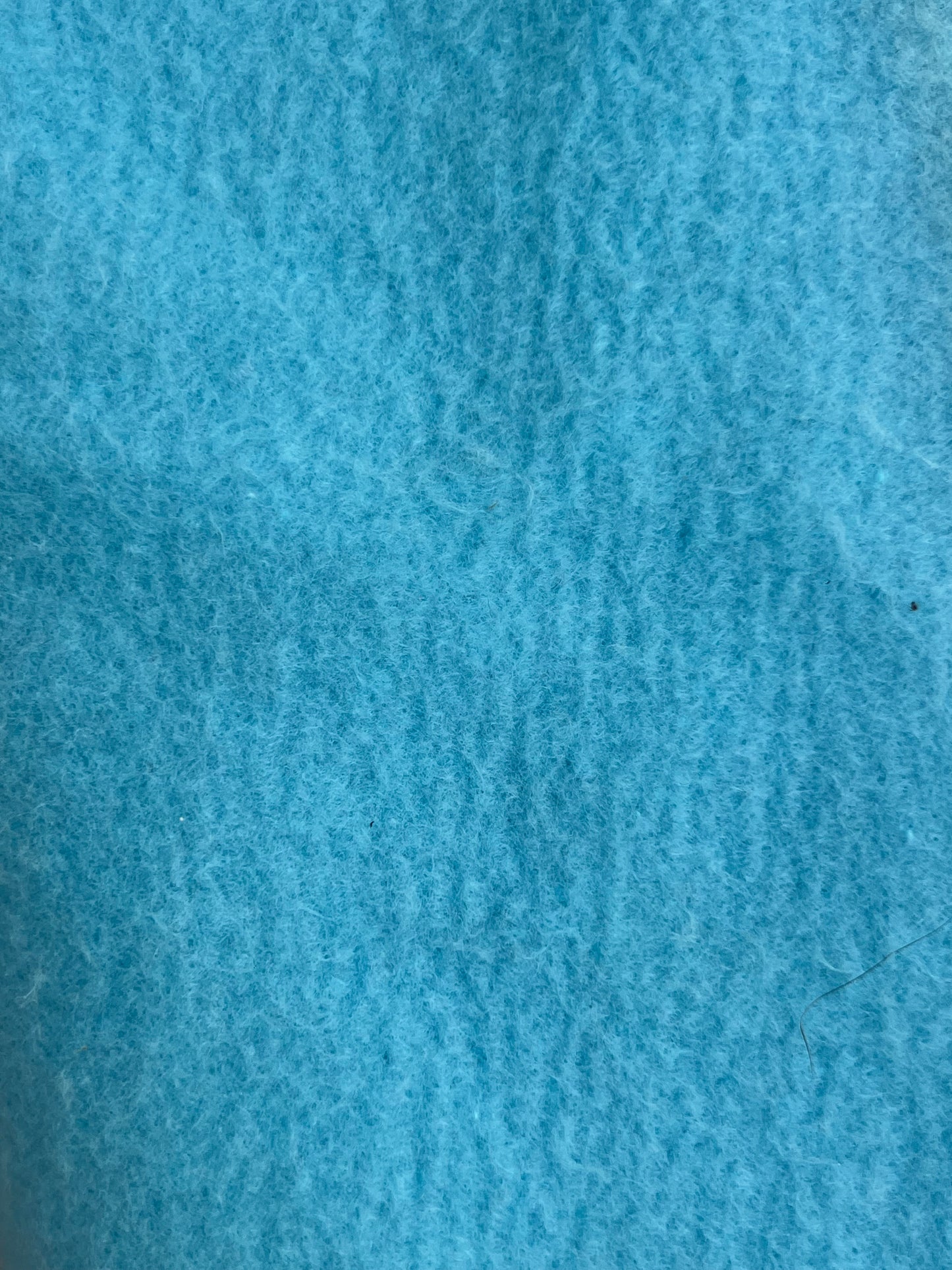 Light Blue Cropped Hoodie Cotton Fleece SET