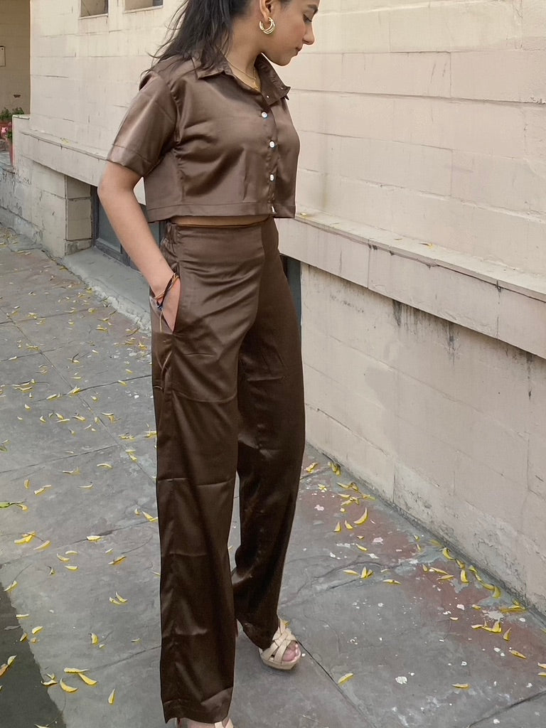ChocoChip Boxer Shirt Coord
