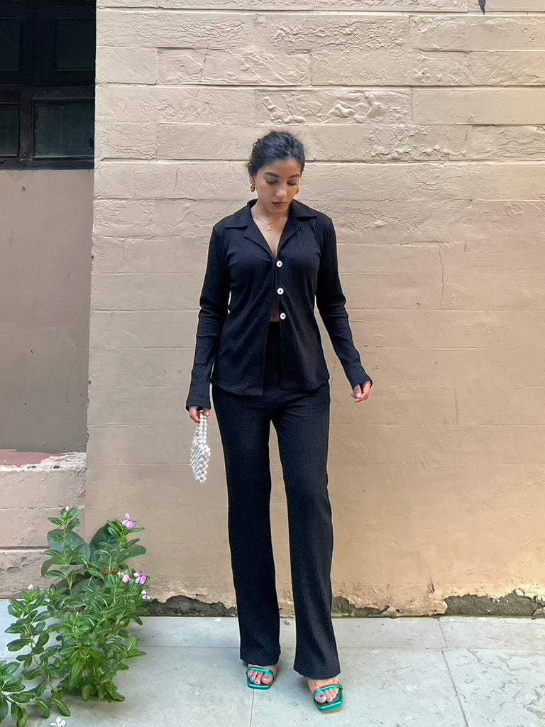 Thick RIB Knit Co-ord