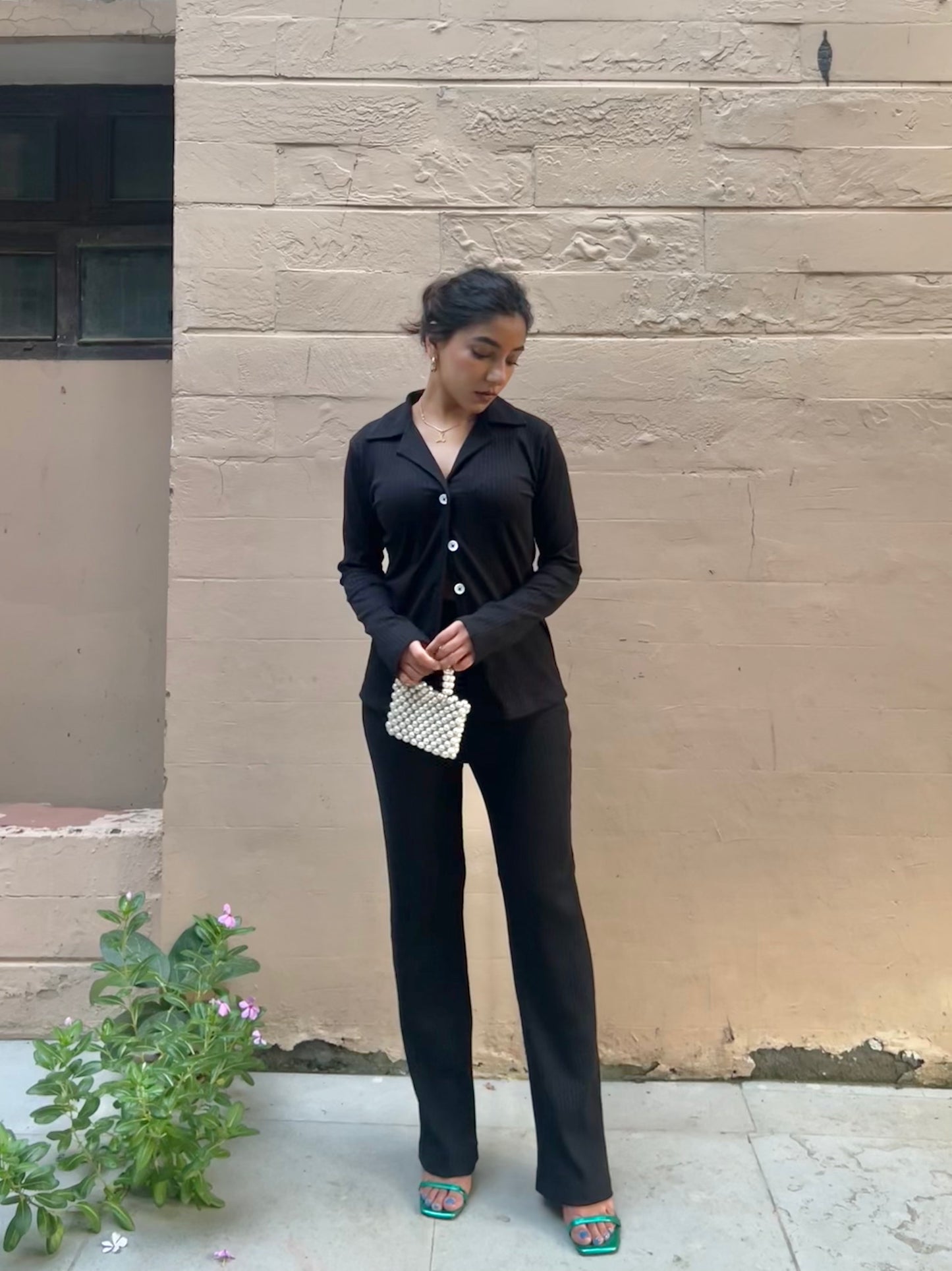 Thick RIB Knit Co-ord