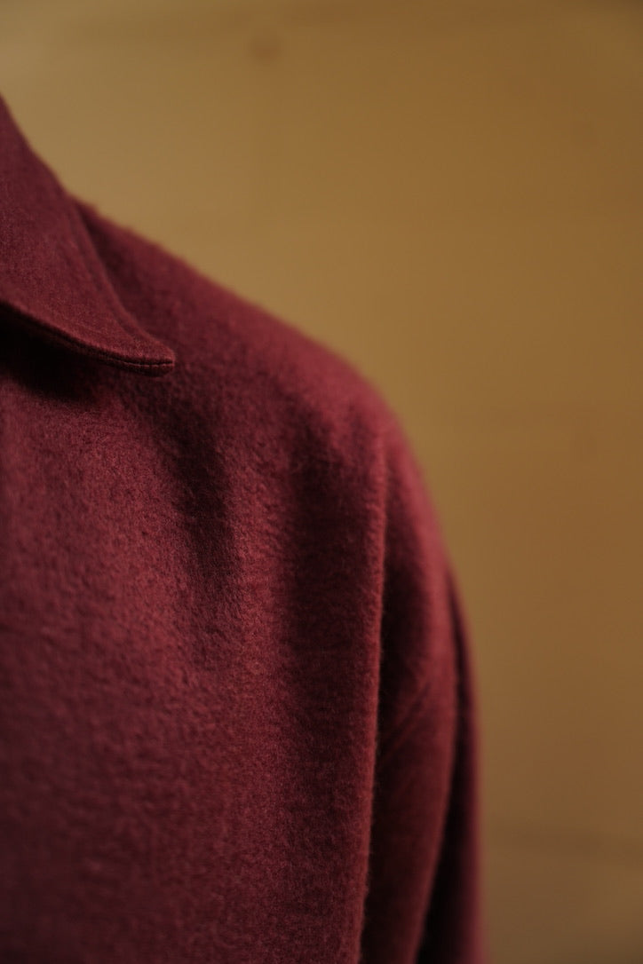 Cotton Fleece Wine Unisex Co-ord