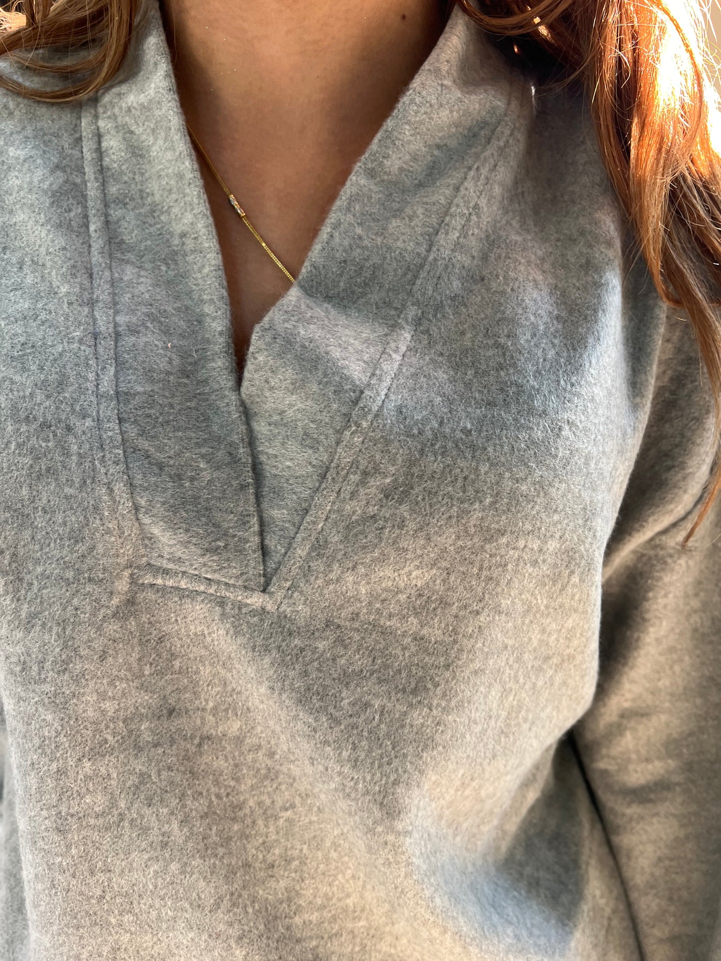 Cotton Fleece Grey Co-ord