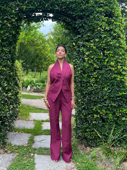 Wine Pure Cotton Set