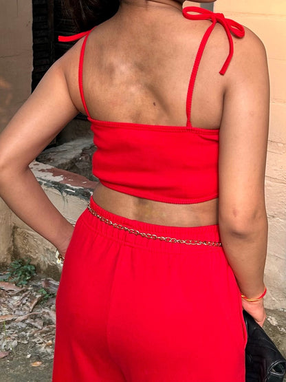 Cherry Red Multipurpose Top SET