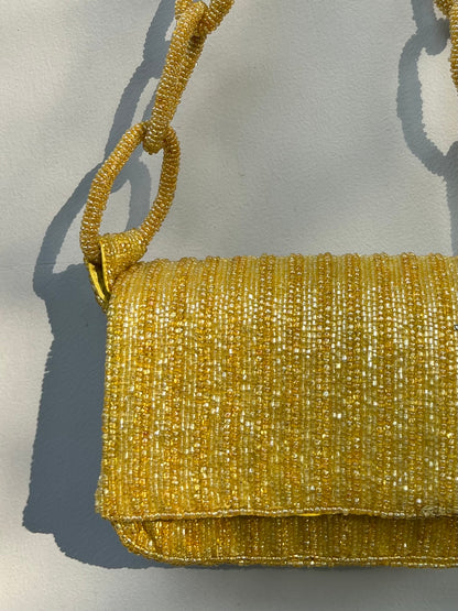 Sunny Beaded Bag