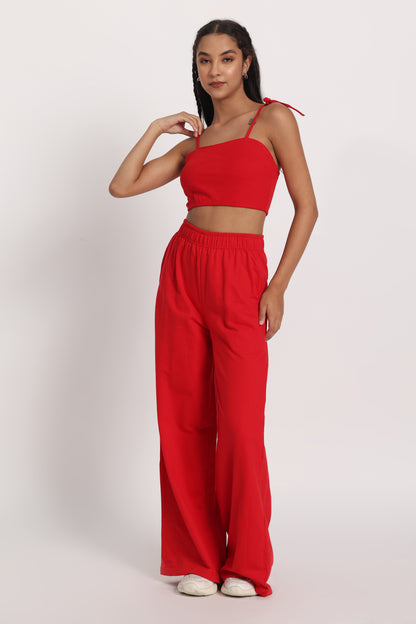 Cherry Red Multipurpose Top SET
