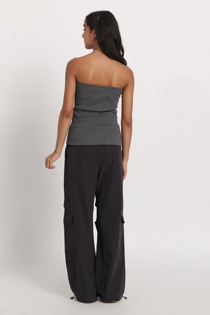 Tube Waistcoat Parachute Cargo Co-ord