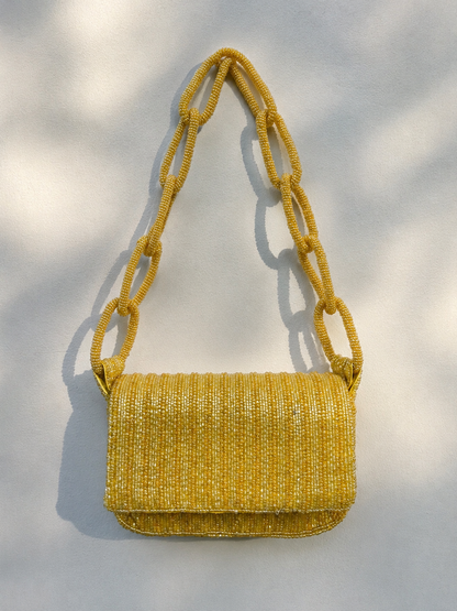 Sunny Beaded Bag