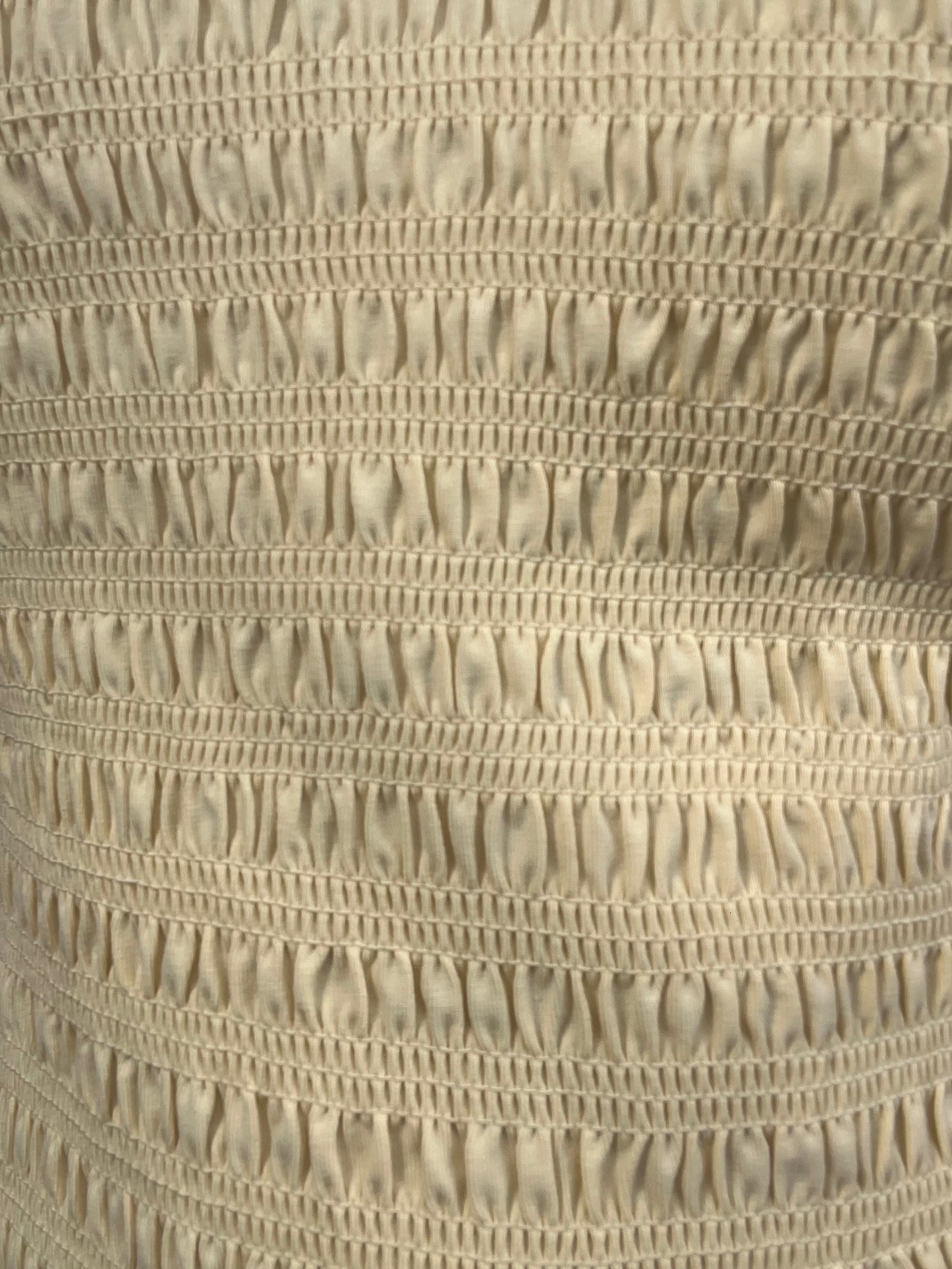 Sleeveless Smocked Top - Butter Yellow