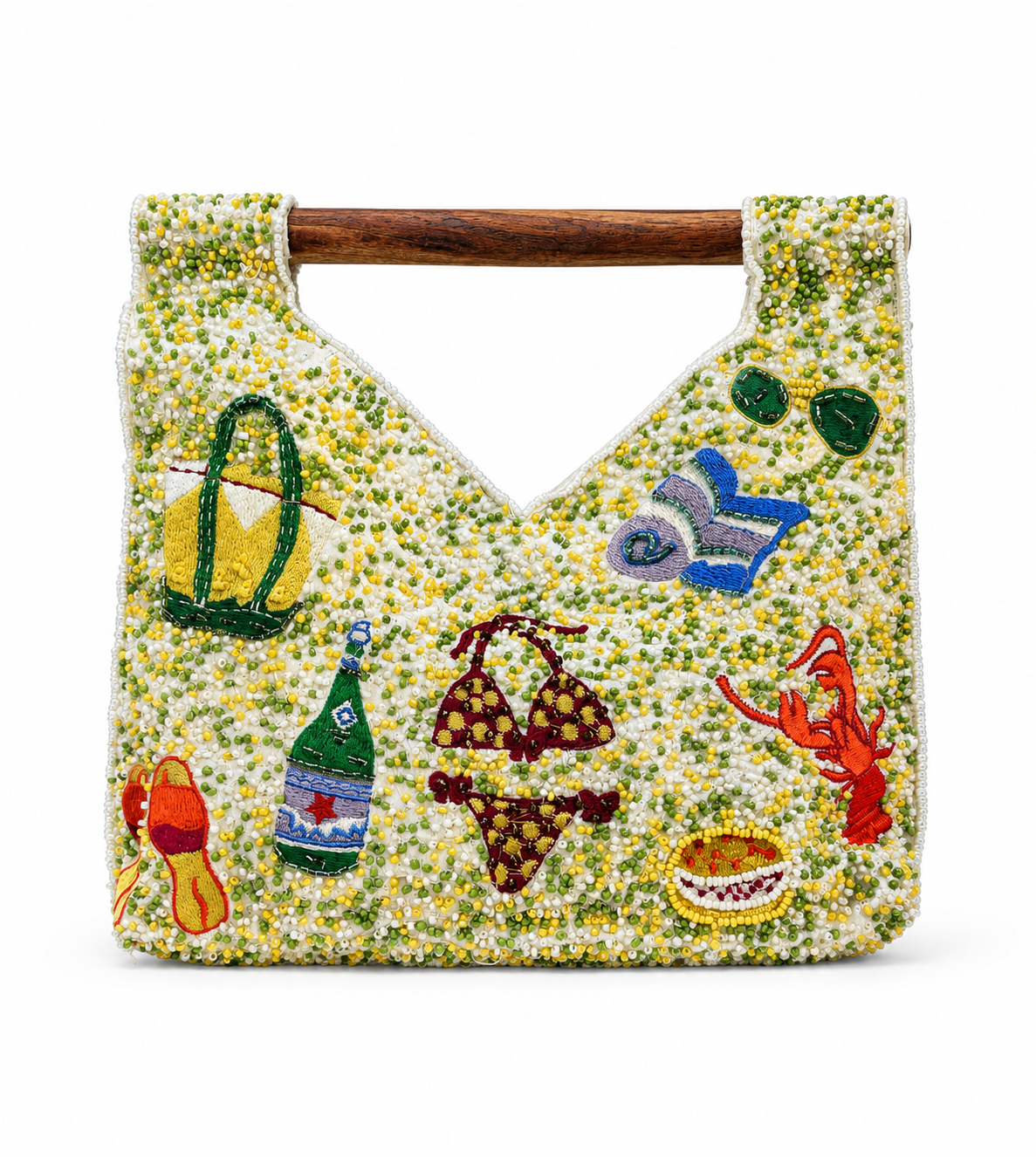 Holiday Beaded Bag