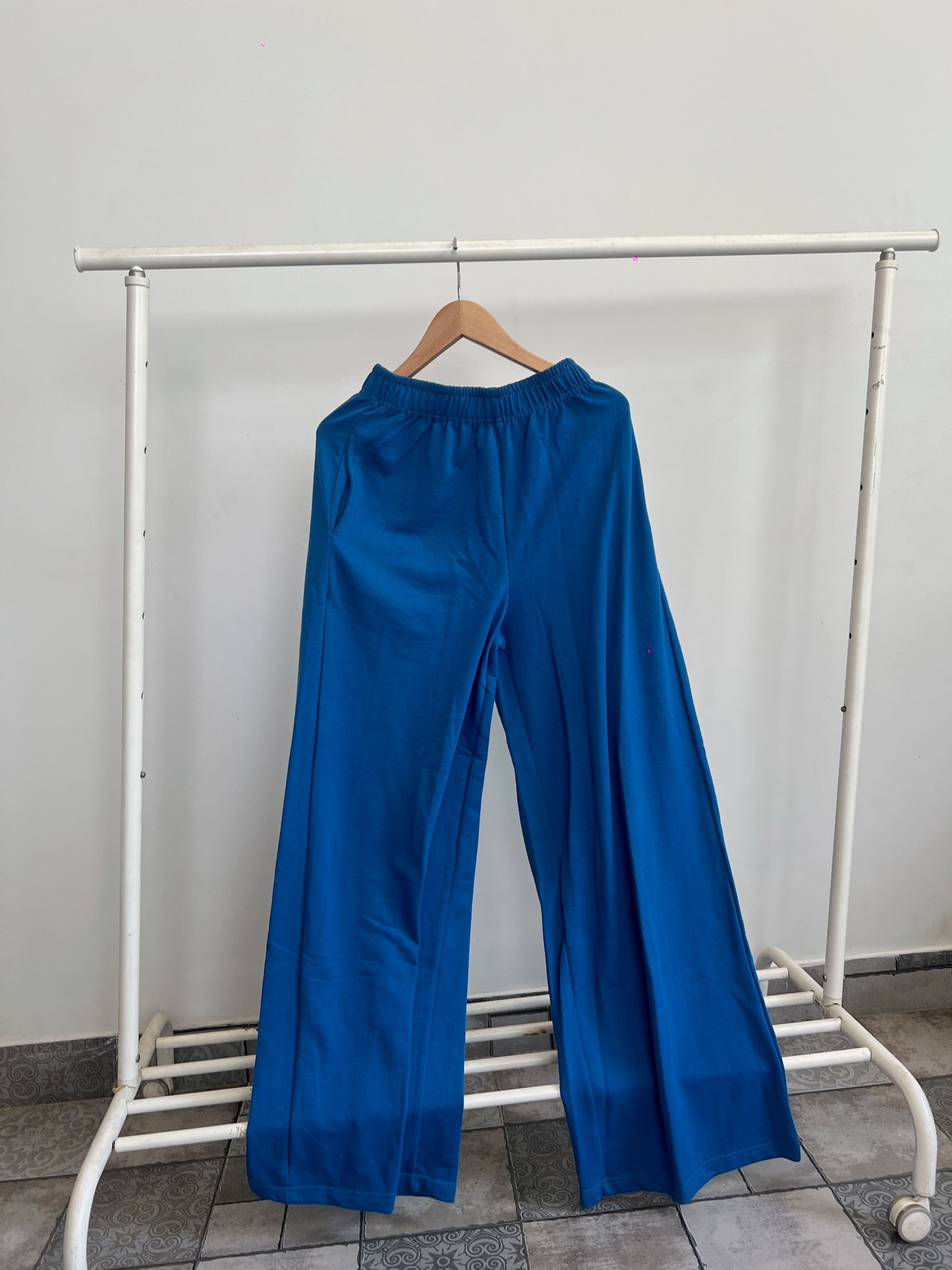 Electric blue French Terry PANTS ONLY