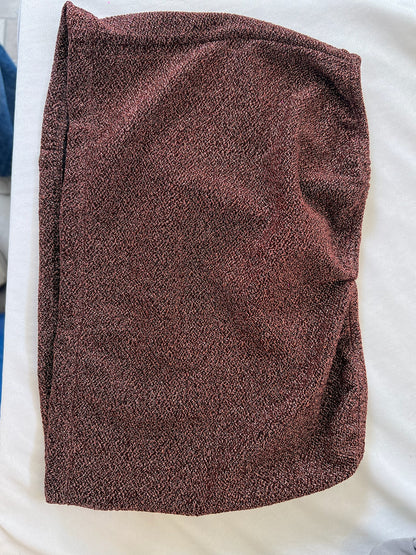 Brown Cotton Shimmer TOP ONLY ( 3 available)