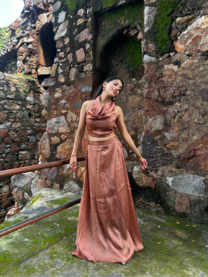 Copper Cosmos Skirt SET