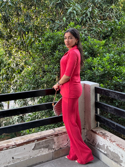 RIB Fuchsia Pink Co-ord
