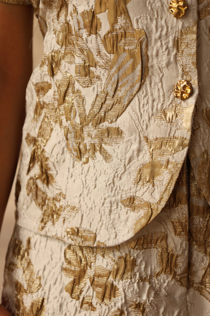 Textured Soft Foil Jacquard SET