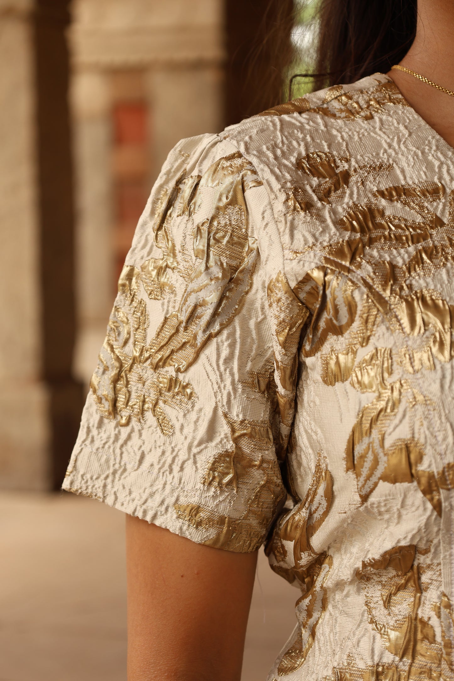 Textured Soft Foil Jacquard SET