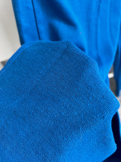 Electric blue French Terry PANTS ONLY