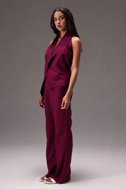Wine Pure Cotton Set