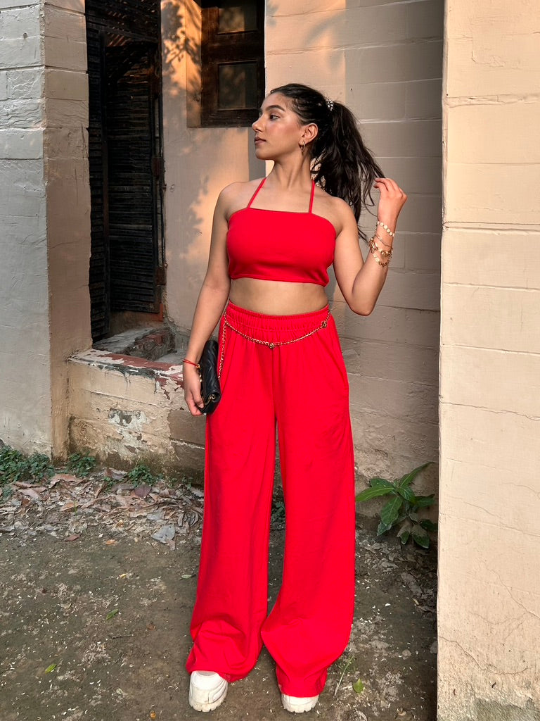 Cherry Red Multipurpose Top SET