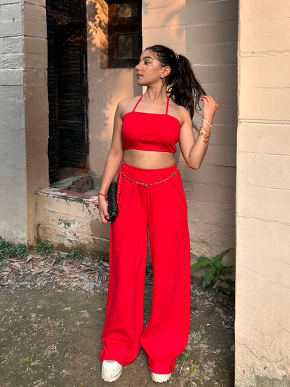 Cherry Red Multipurpose Top SET