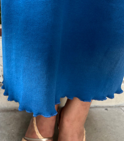 Tube Electric Blue Dress