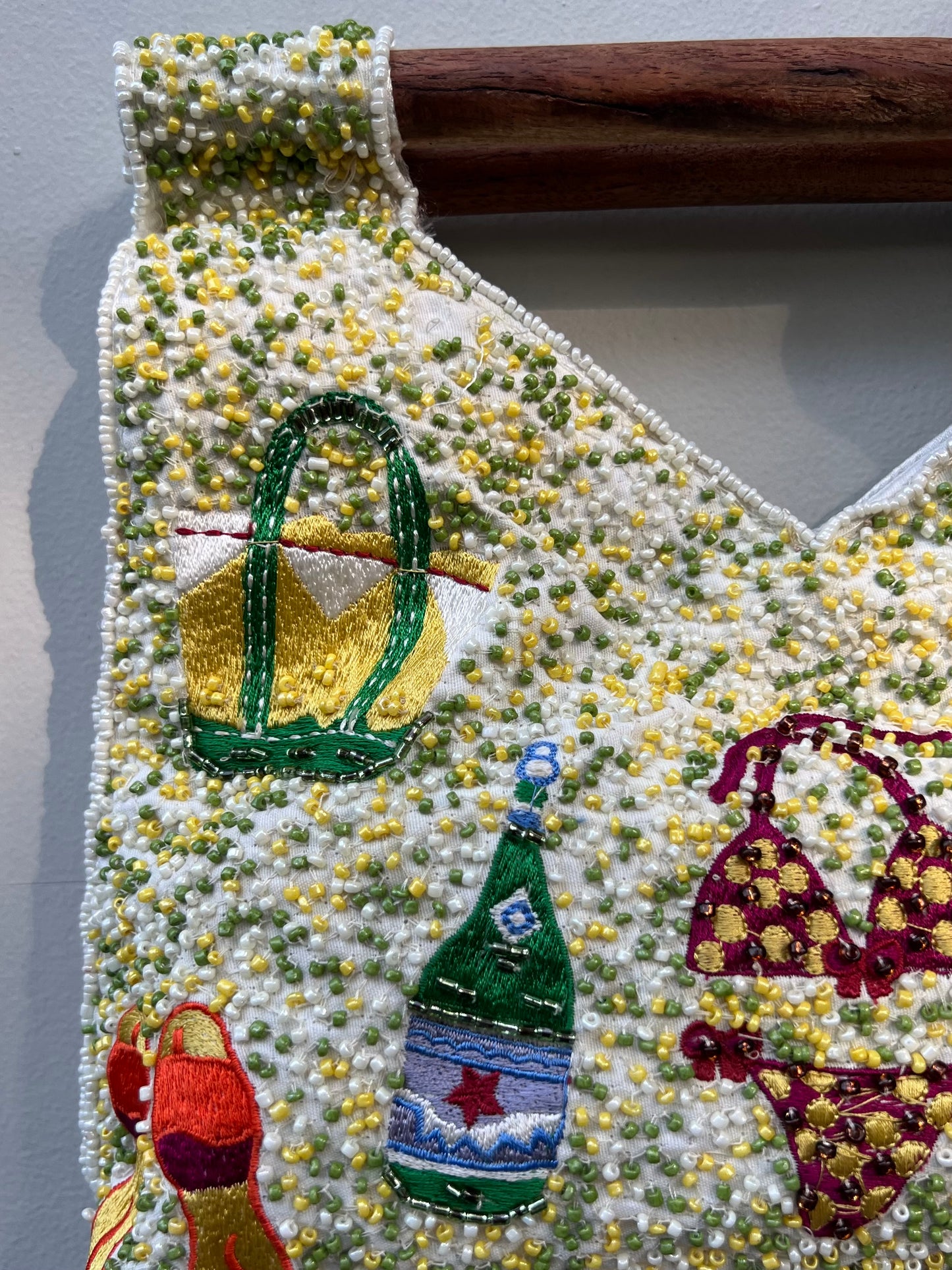 Holiday Beaded Bag