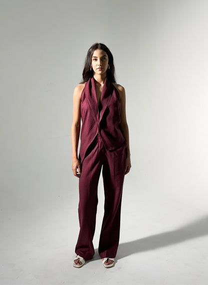Wine Pure Cotton Set