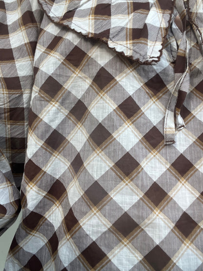Plaid Cotton Top