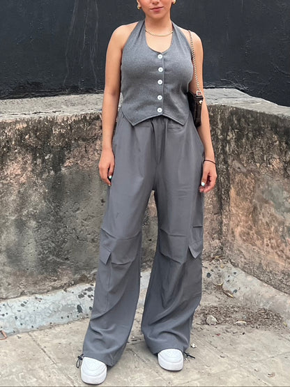 Grey Parachute PANT ONLY ( 2 available)