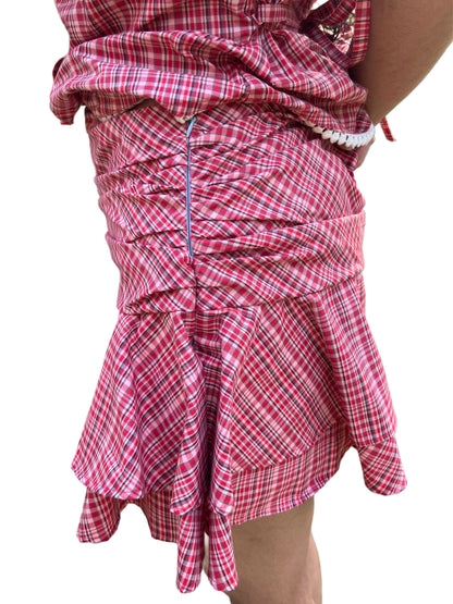 Cotton Poplin Shirt & Skort Set