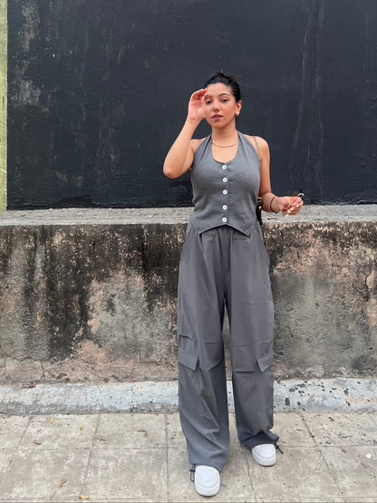 Grey Parachute PANT ONLY ( 2 available)