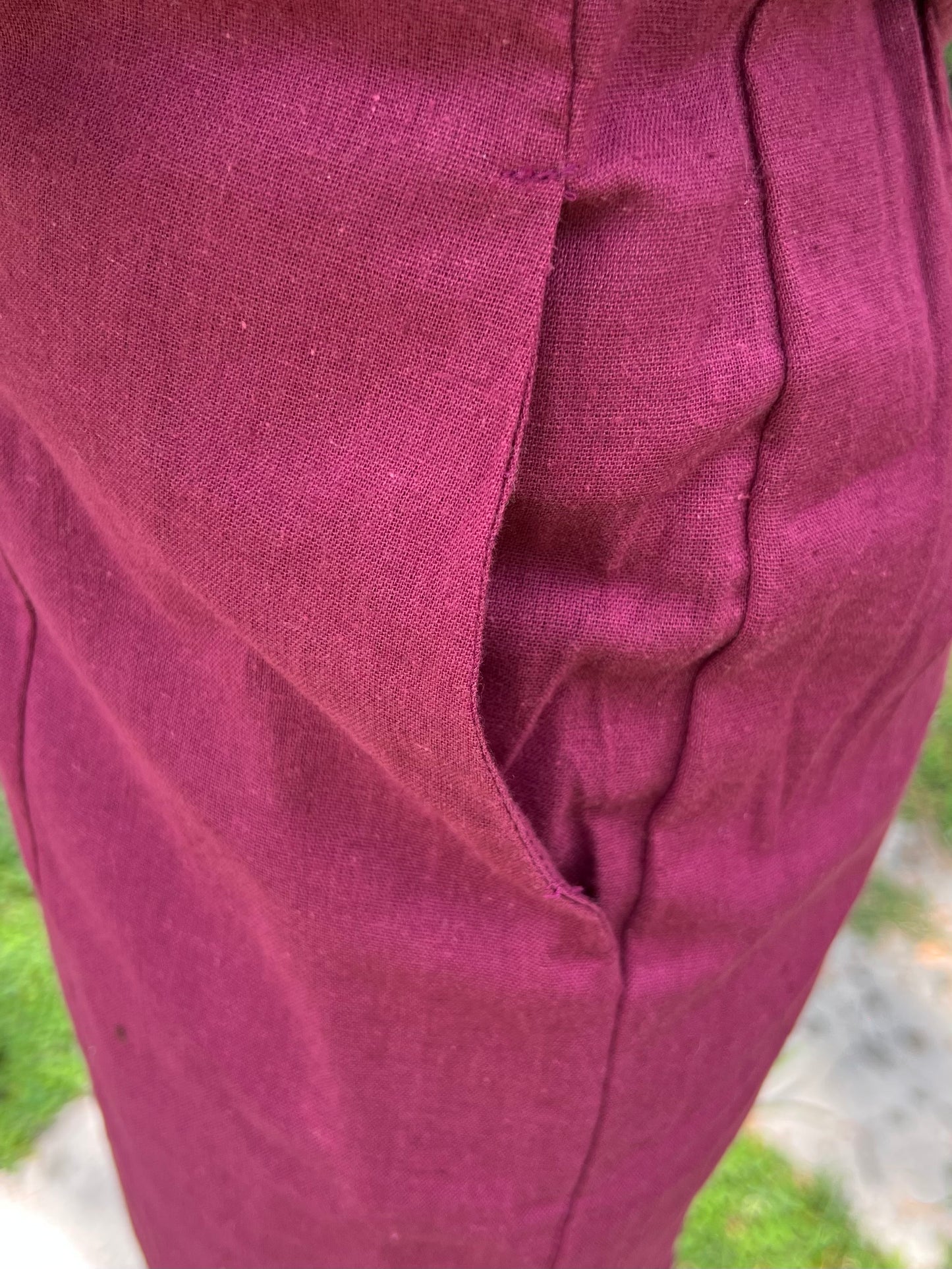 Wine Pure Cotton Set