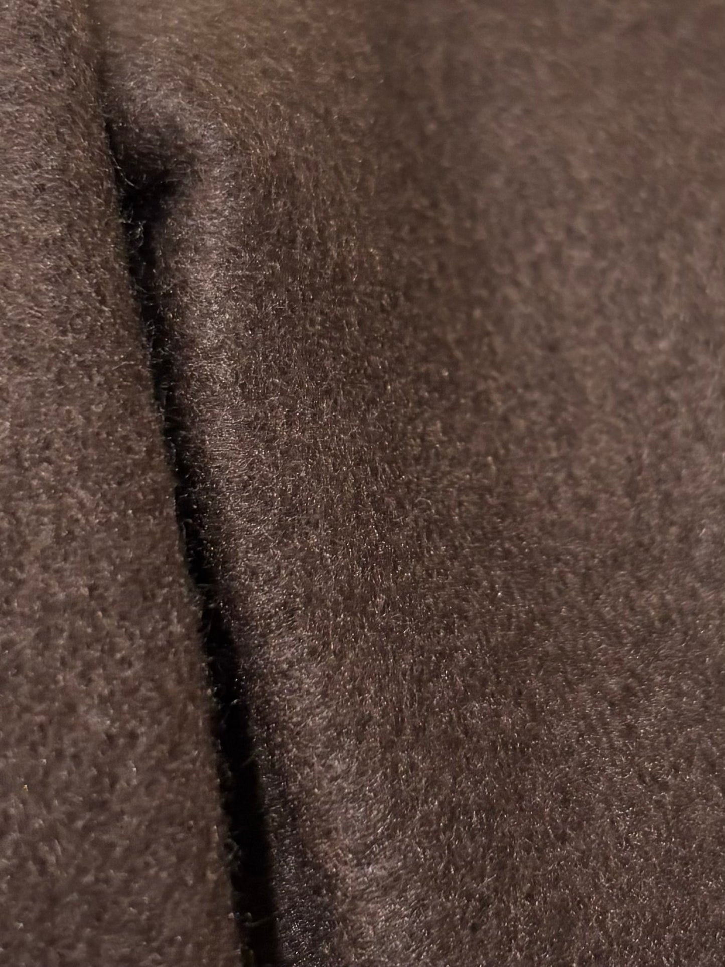 Brown Zipper Jacket Cotton Fleece SET