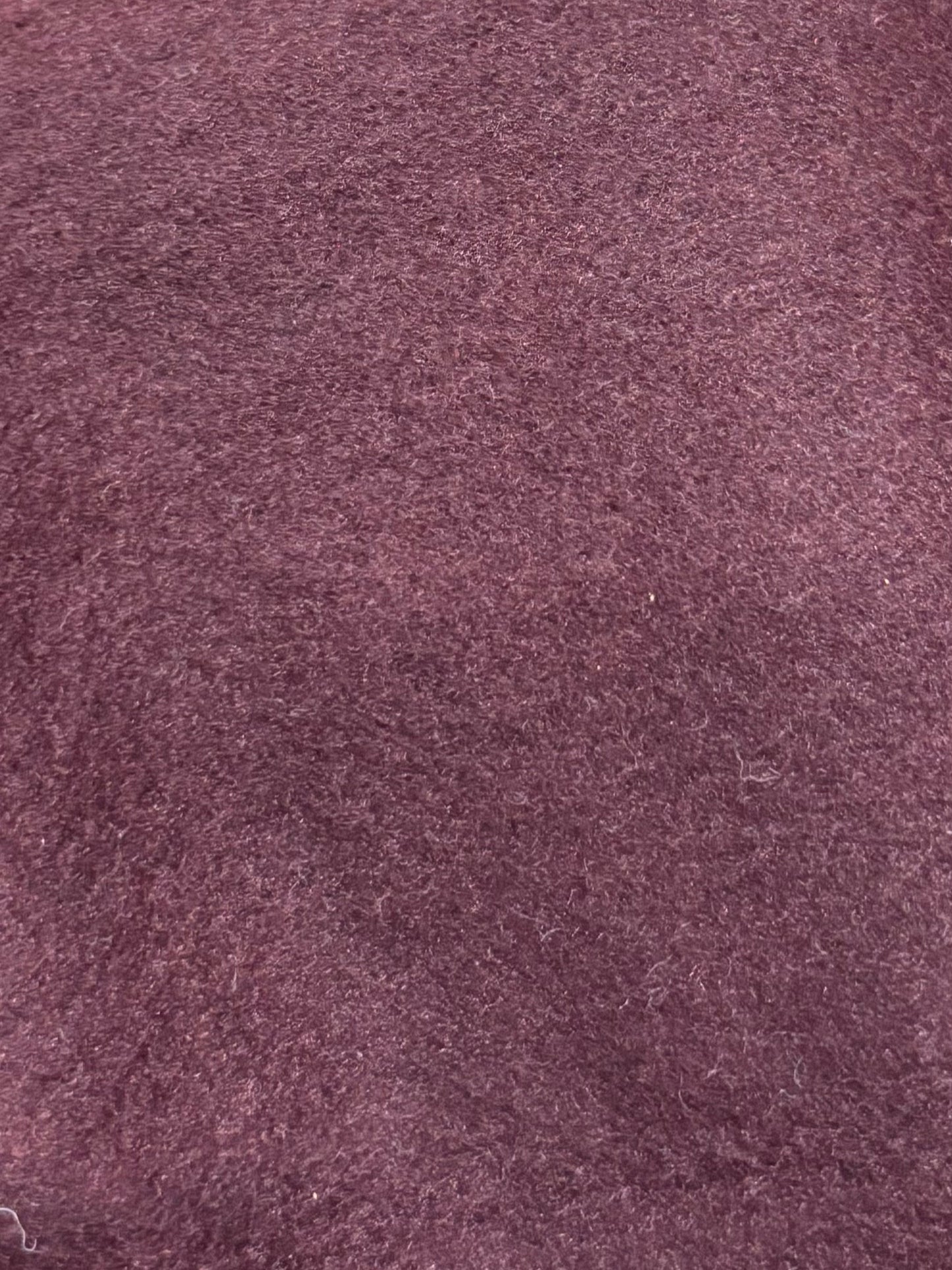 Unisex Burgundy Zipper Hoodie Cotton Fleece SET (Medium Warmth)